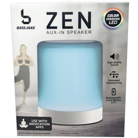 Zen Color Changing Speaker Pre-loaded Calming Song - Picture 1 of 7
